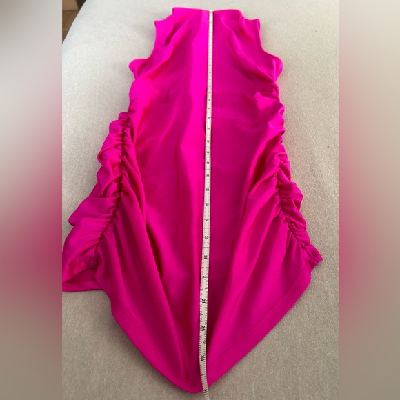 Windsor Mini Dress / Licra / Hot Pink  Size S - Picture 6 of 12